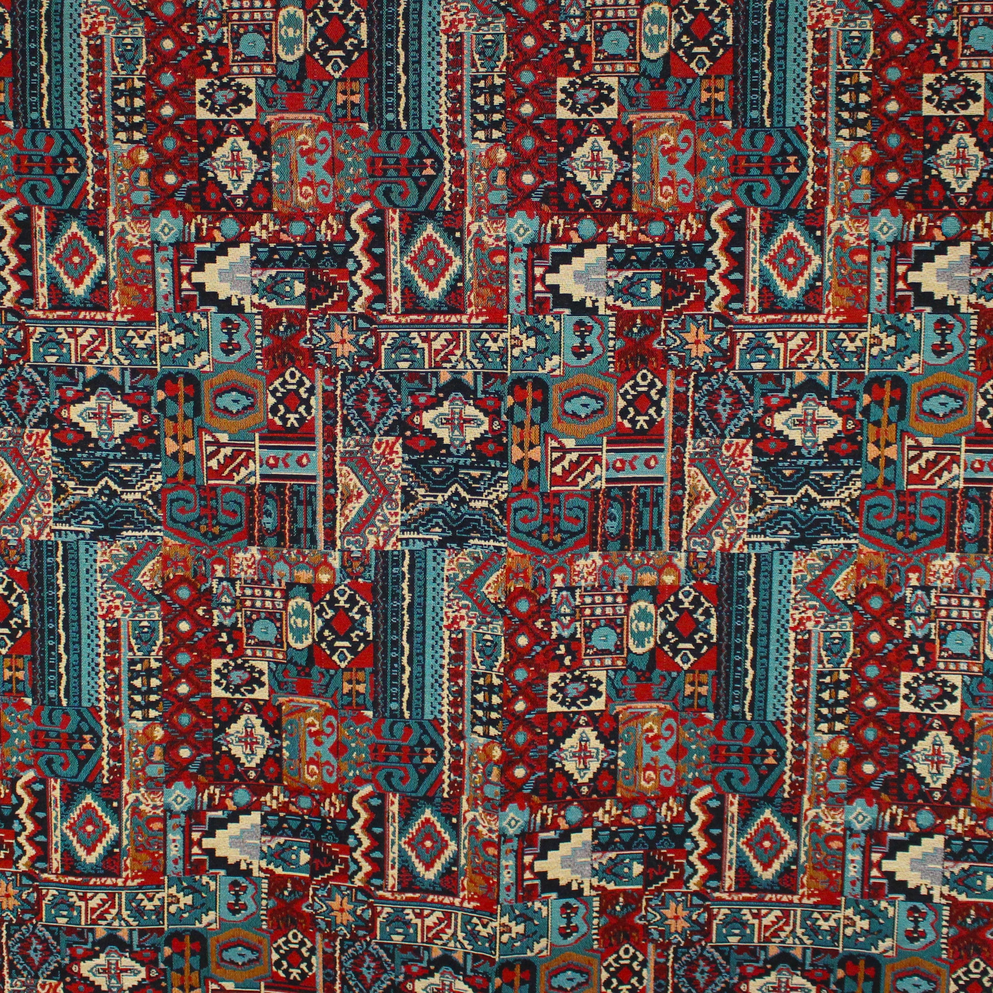 'Southwest sundown' woven jacquard tapestry