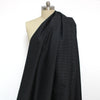 Italian 'black tie' virgin wool blend jacquard