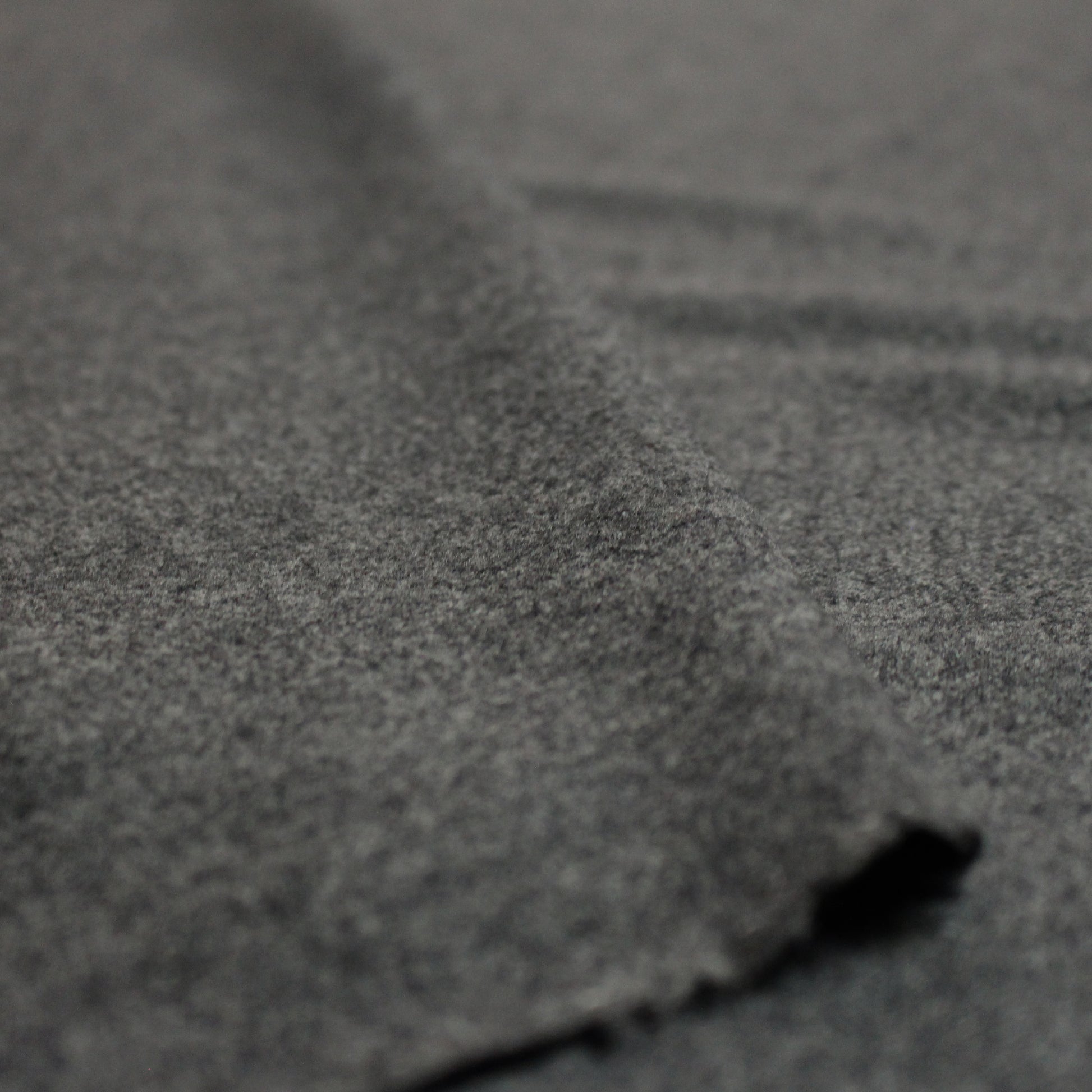 Lor0 Piana brushed wool woven suiting - charcoal