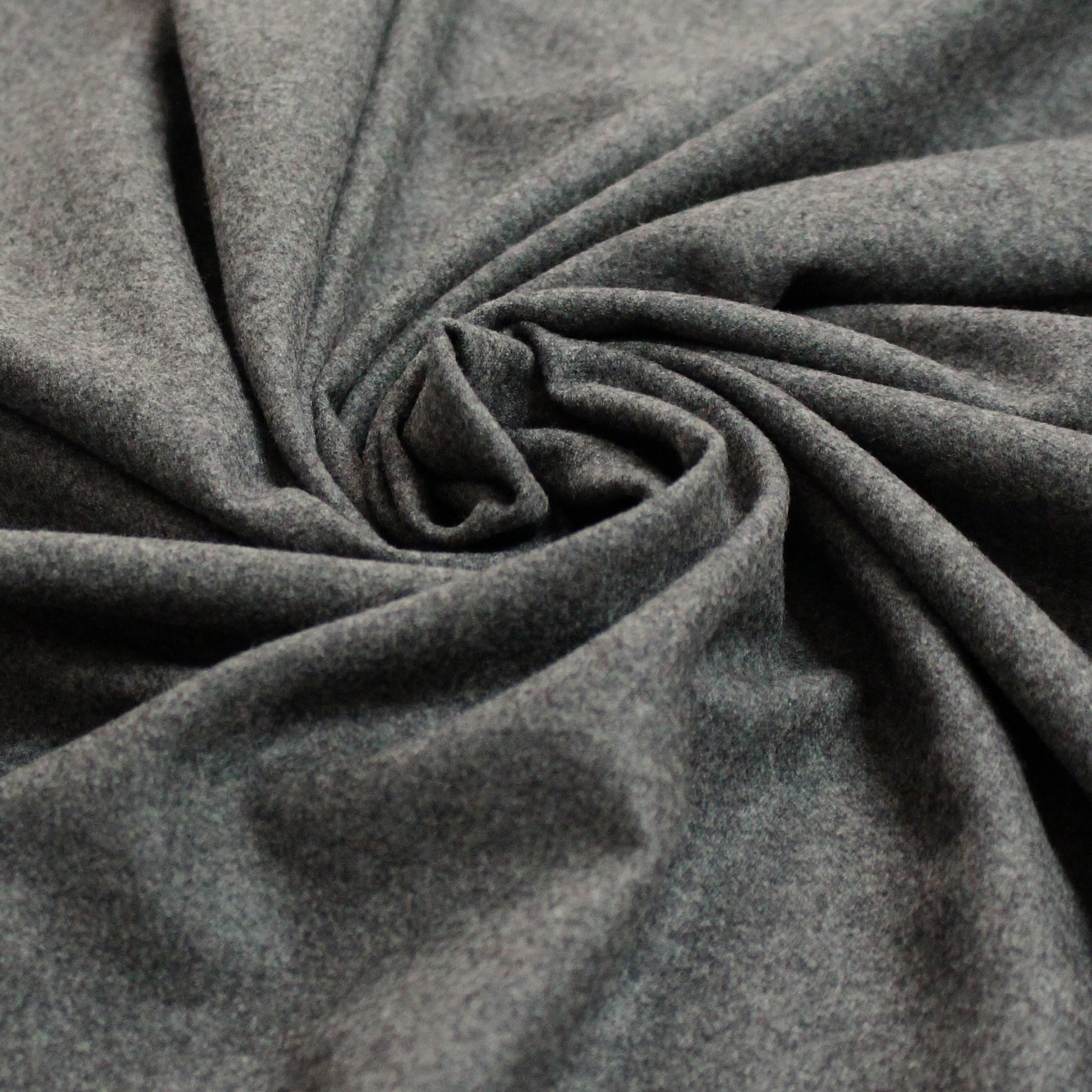 Lor0 Piana brushed wool woven suiting - charcoal