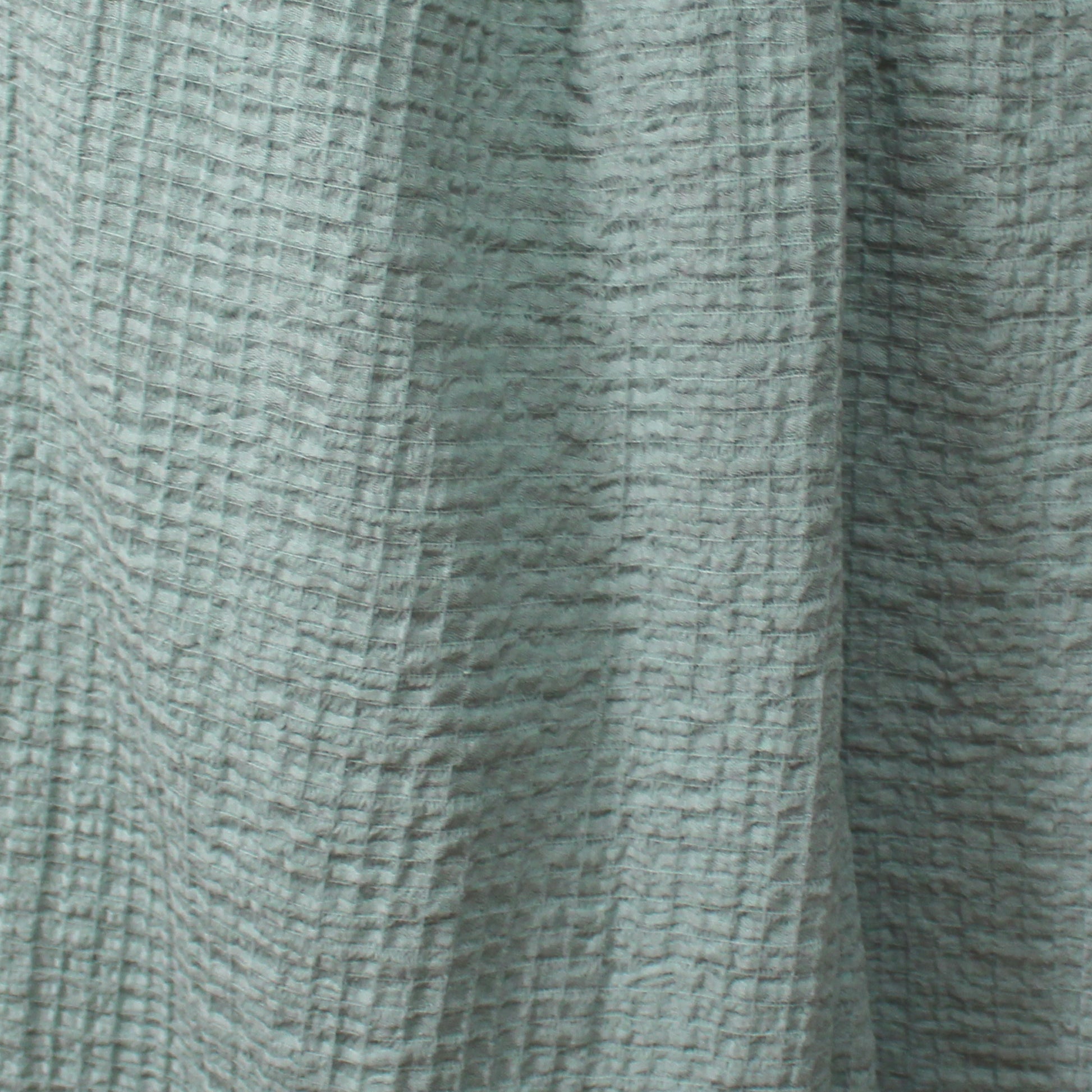 mousseline stretch cotton bubble gauze - seafoam green