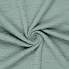 mousseline stretch cotton bubble gauze - seafoam green