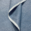 fine quality linen "denim" twill