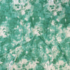 Italian deadstock 'green leaves' cotton voile