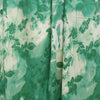 Italian deadstock 'green leaves' cotton voile