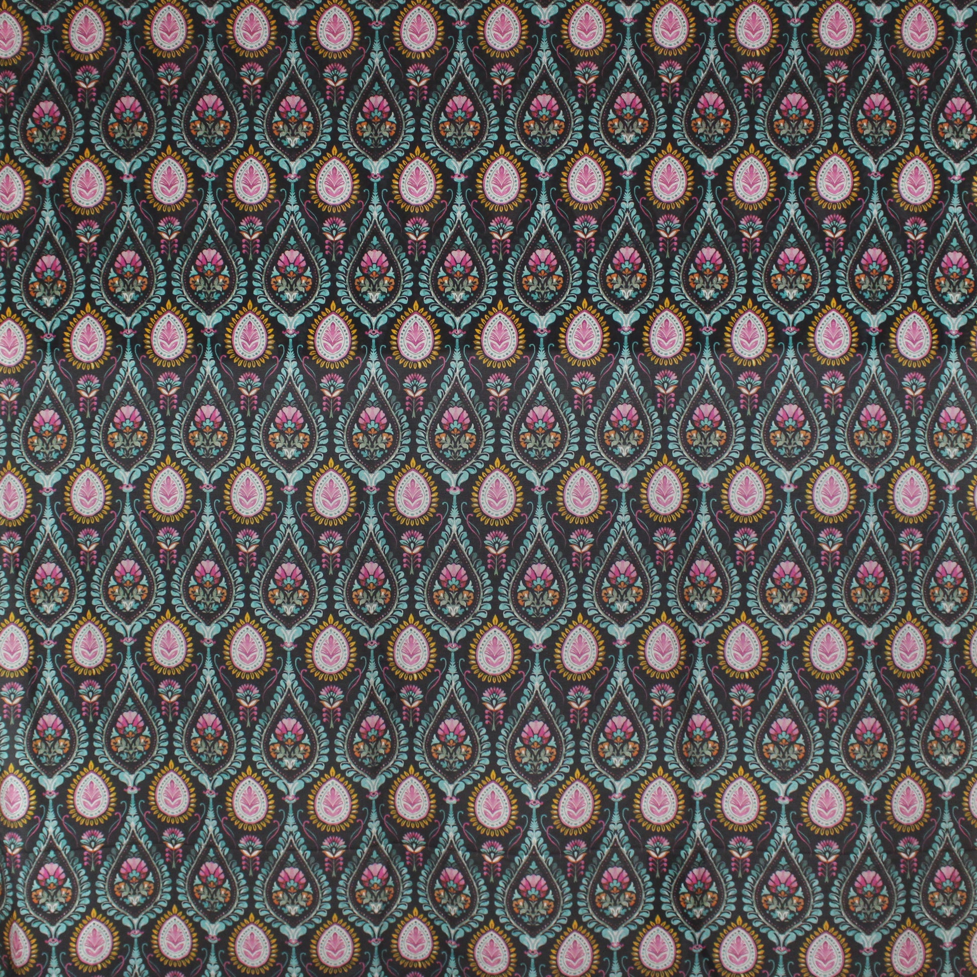 Italian 'block print paisley' silk/viscose blouseweight dobby