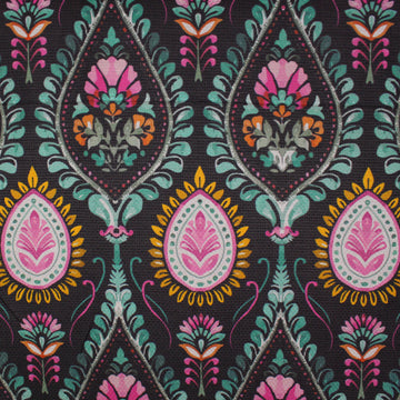 Italian 'block print paisley' silk/viscose blouseweight dobby