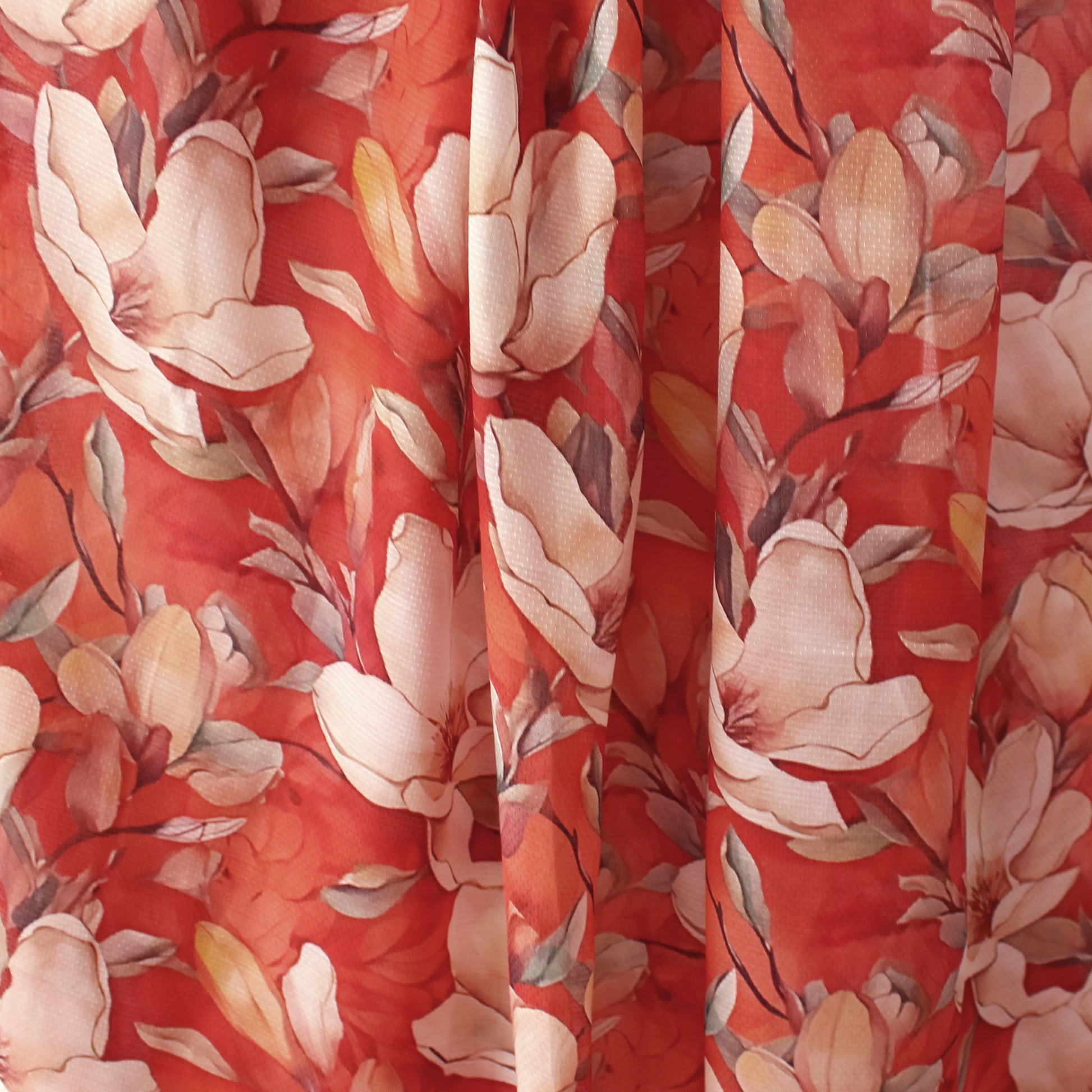 Italian 'sweet magnolia' silk/viscose dobby woven