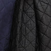 quilted 'diamond' denim jacketwear - black/blue