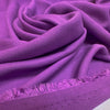 Italian deadstock 'dewberry' drapey viscose twill
