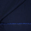 'midnight rider' striped cotton seersucker