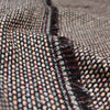 Italian 'auburn' wool/cotton woven suiting