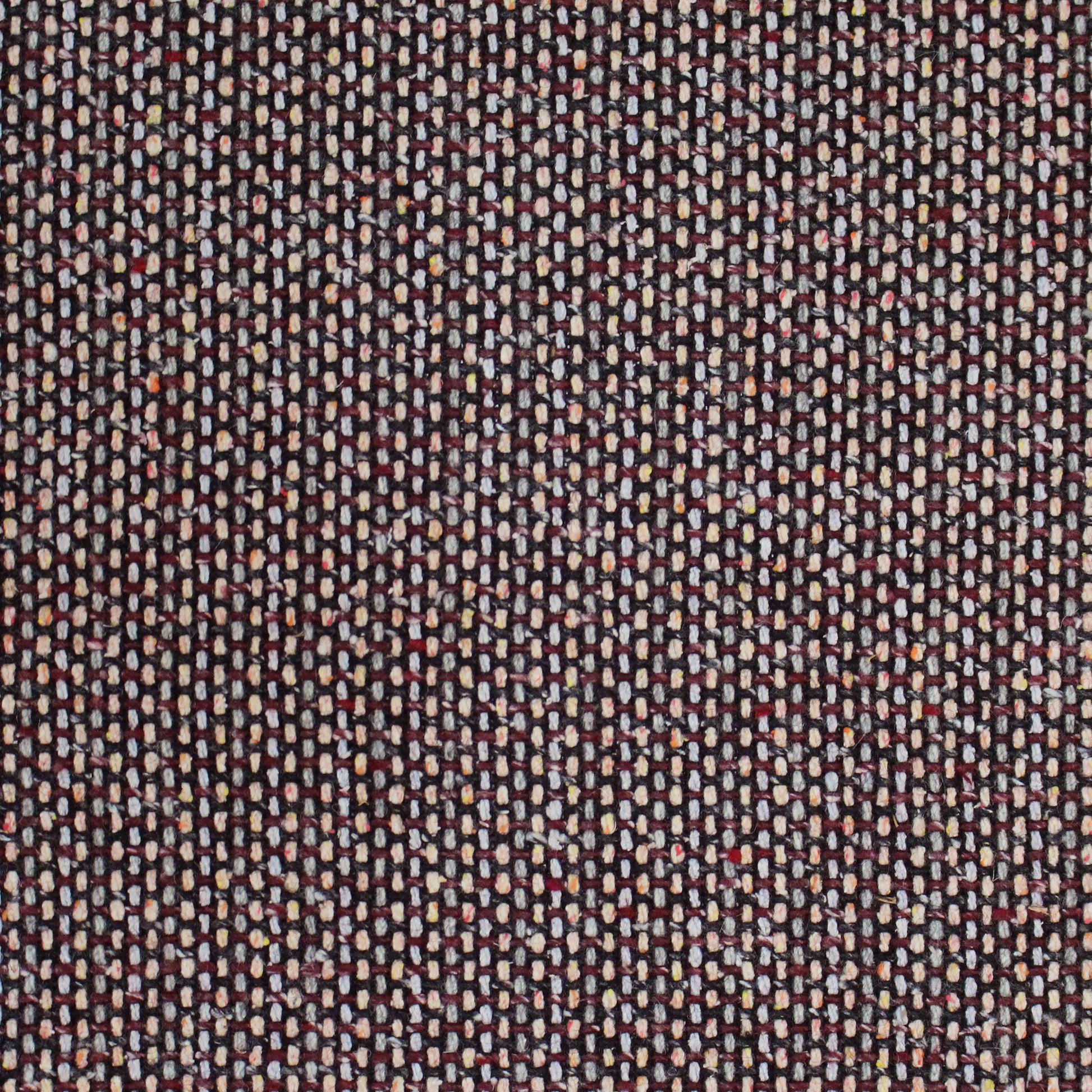 Italian 'auburn' wool/cotton woven suiting