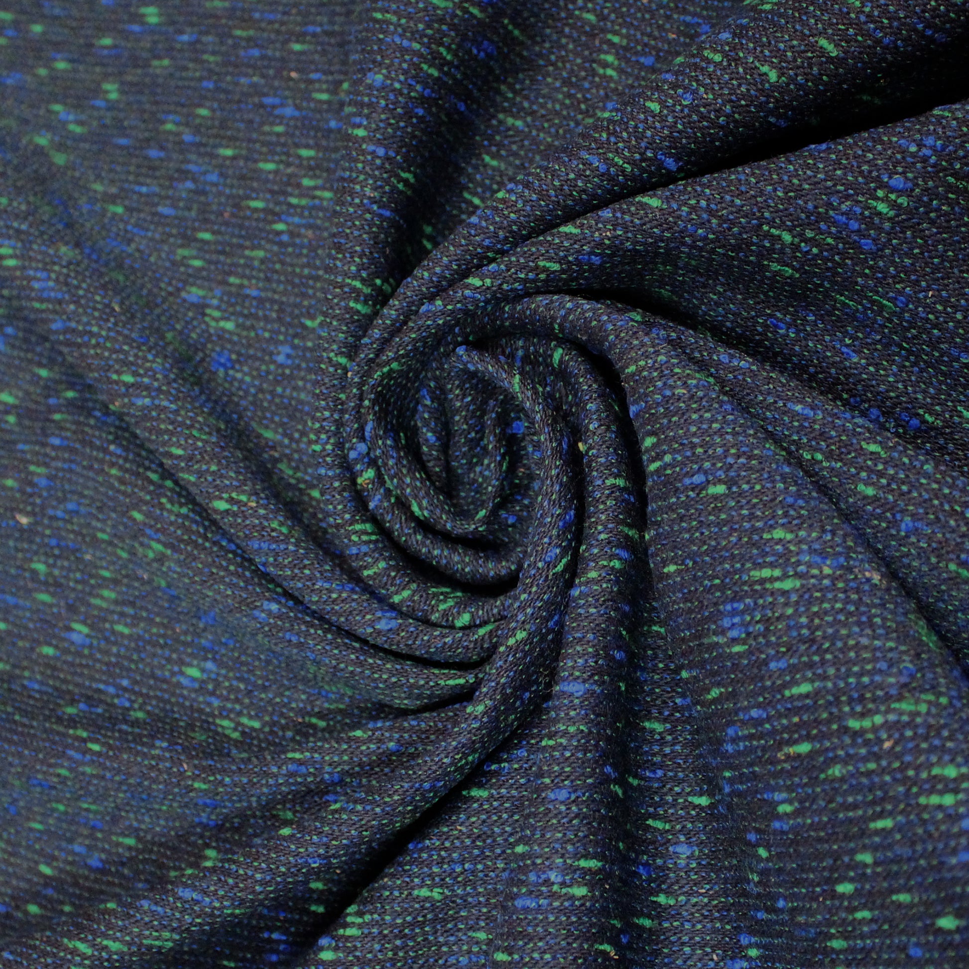 Italian novelty slub wool/cotton suiting