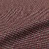 Italian 'mini-check' brushed wool blend suiting