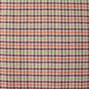 Italian houndstooth wool/cotton blend suiting