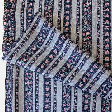Italian 'Nordic cottage' viscose challis