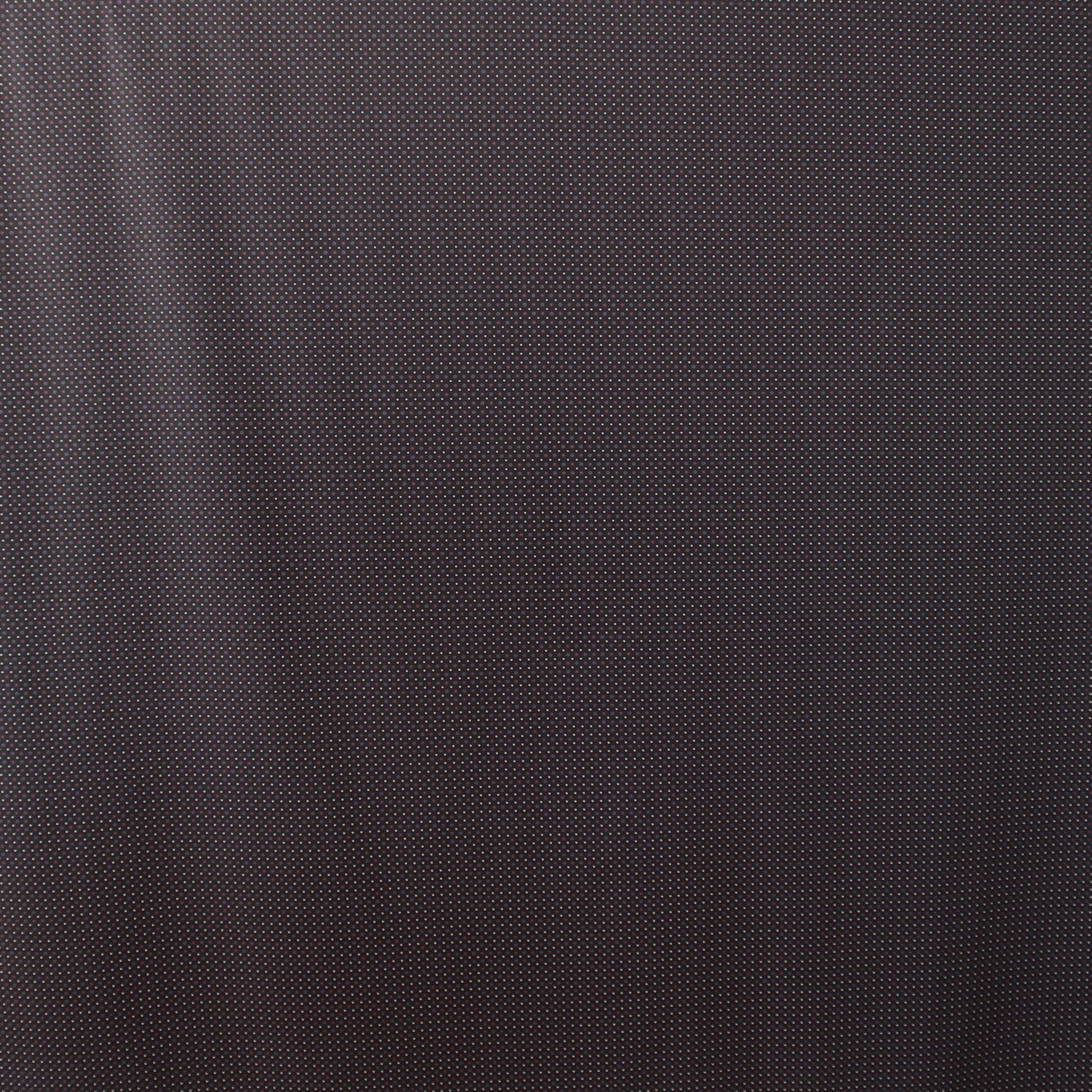 Italian 'pin dot' deluxe cotton shirting - licorice