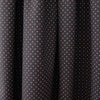 Italian 'pin dot' deluxe cotton shirting - licorice