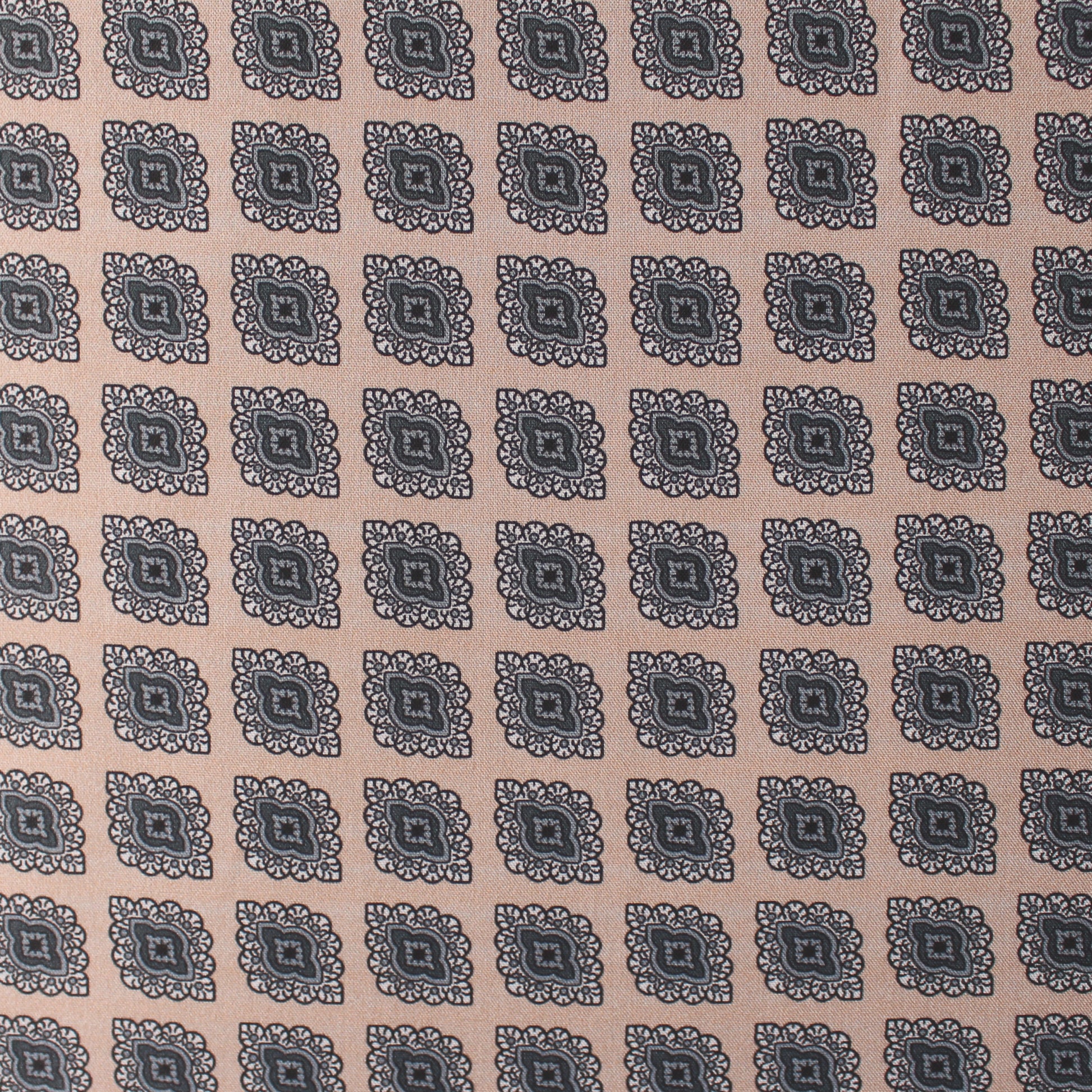 Italian 'petite medallion' dressweight Lyocell woven