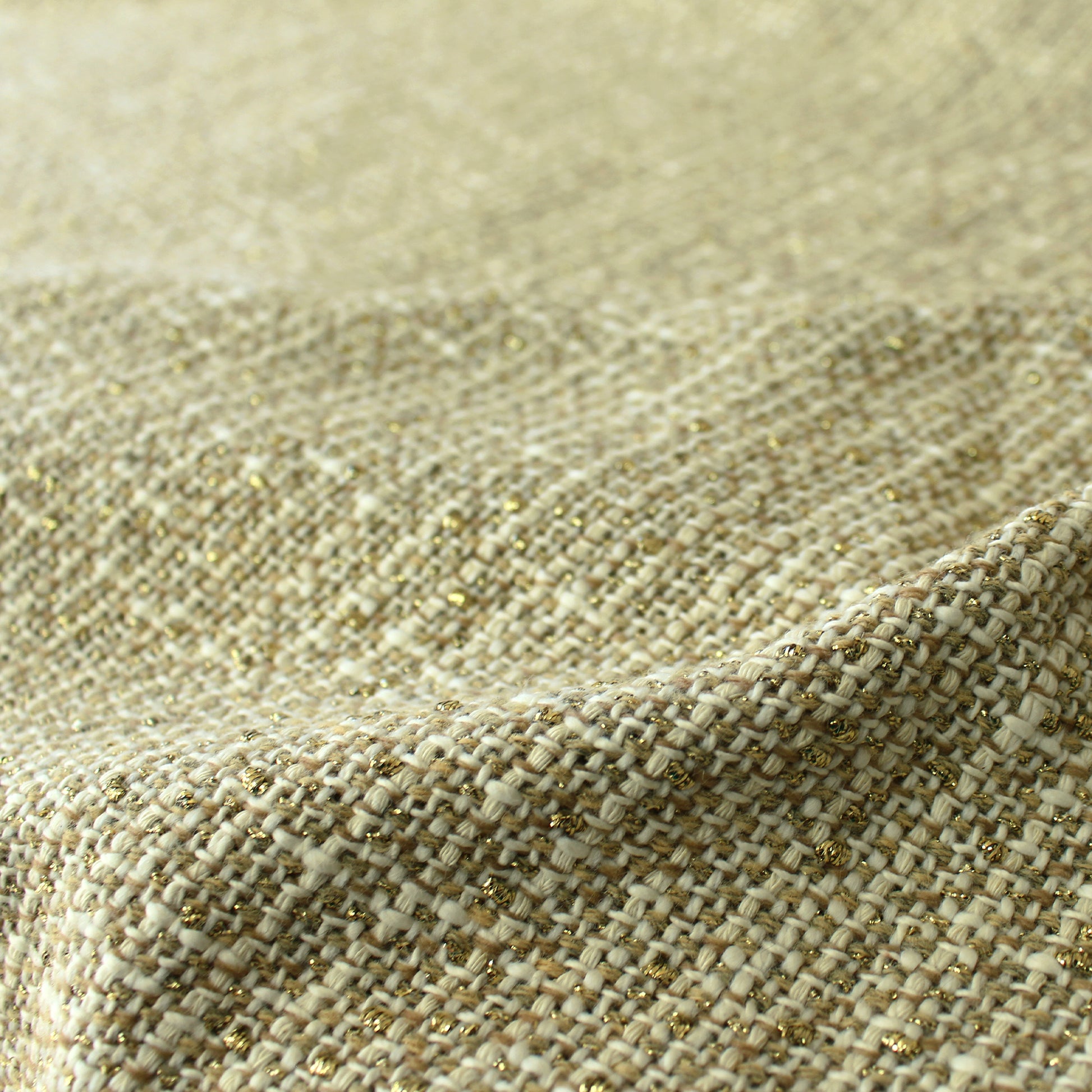 Gucc! cotton/linen woven suiting - gold/sand