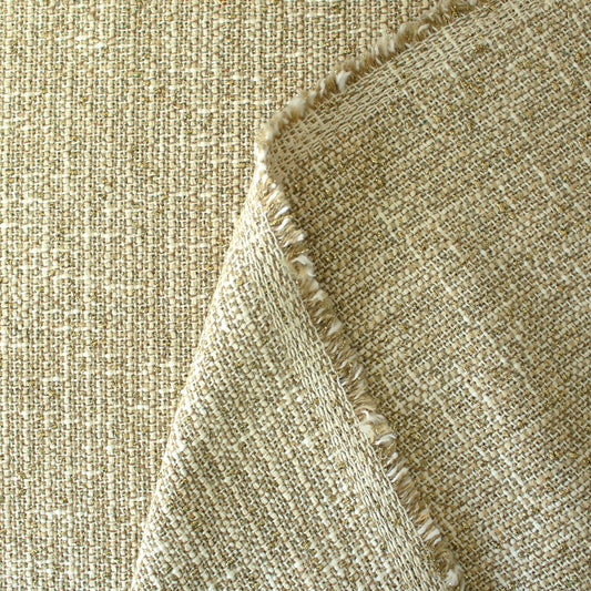 Gucc! cotton/linen woven suiting - gold/sand