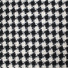 Italian viscose/cotton novelty weave suiting - black/pearl