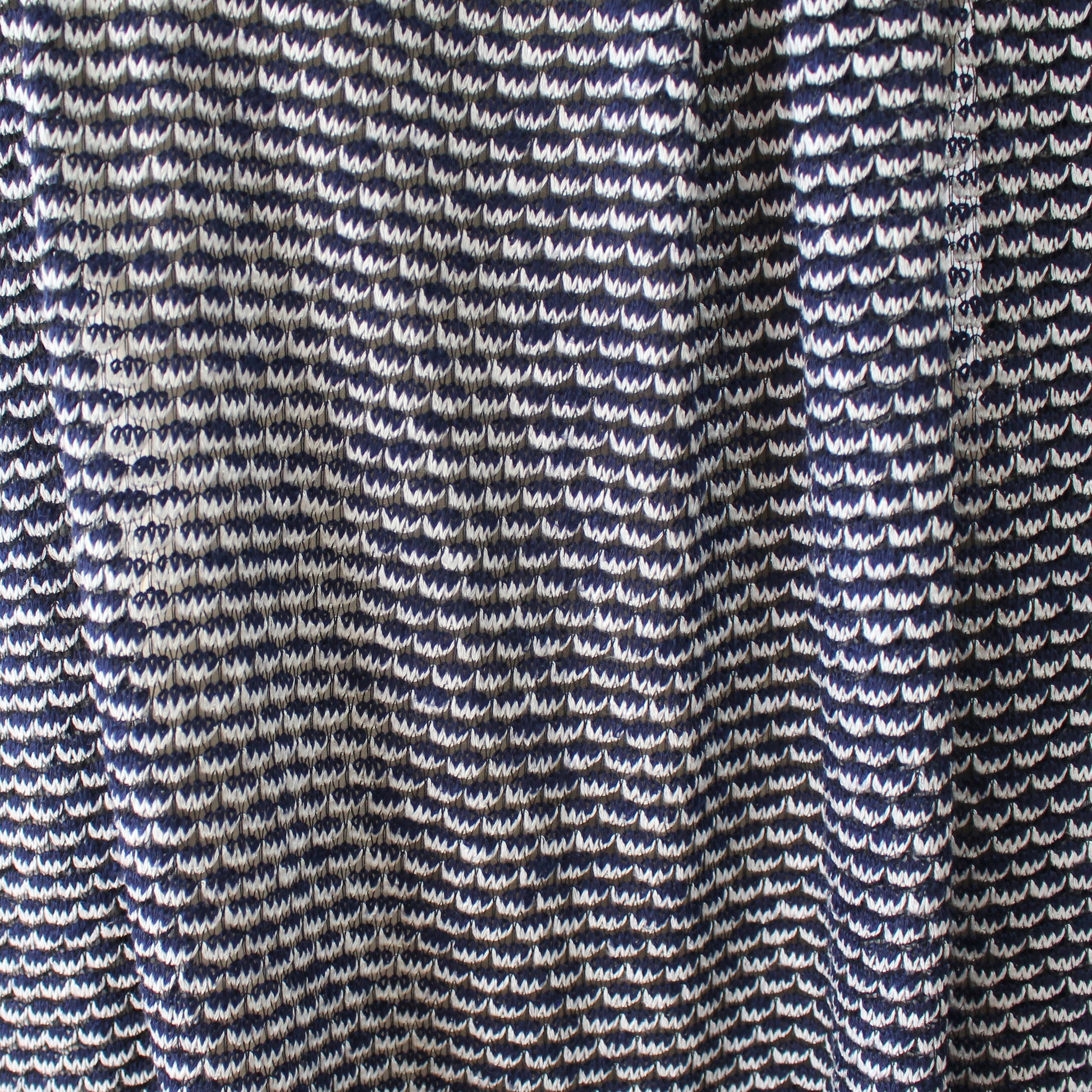 'scallop stitch' cotton/rayon blend drapey sweater knit