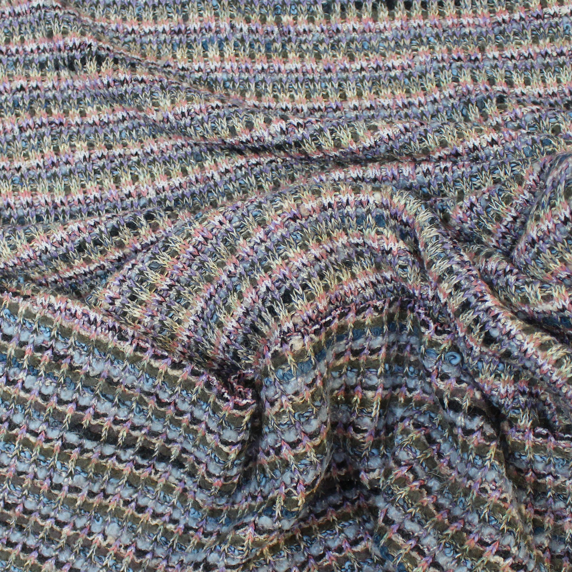 'pastel dream' chunky novelty sweater knit - lavender/peri