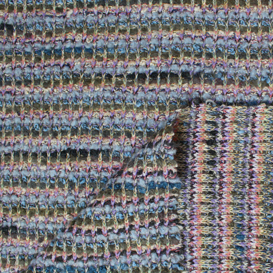 'pastel dream' chunky novelty sweater knit - lavender/peri