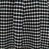 European 'black and white cookie' cotton/wool blend suiting