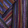 exquisite 'festive stripe' wool/alpaca/Lurex blend suiting