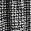 European 'downy houndstooth' virgin wool/cotton boucle