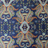 Italian 'indigo paisley" drapey viscose twill