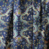 Italian 'indigo paisley" drapey viscose twill