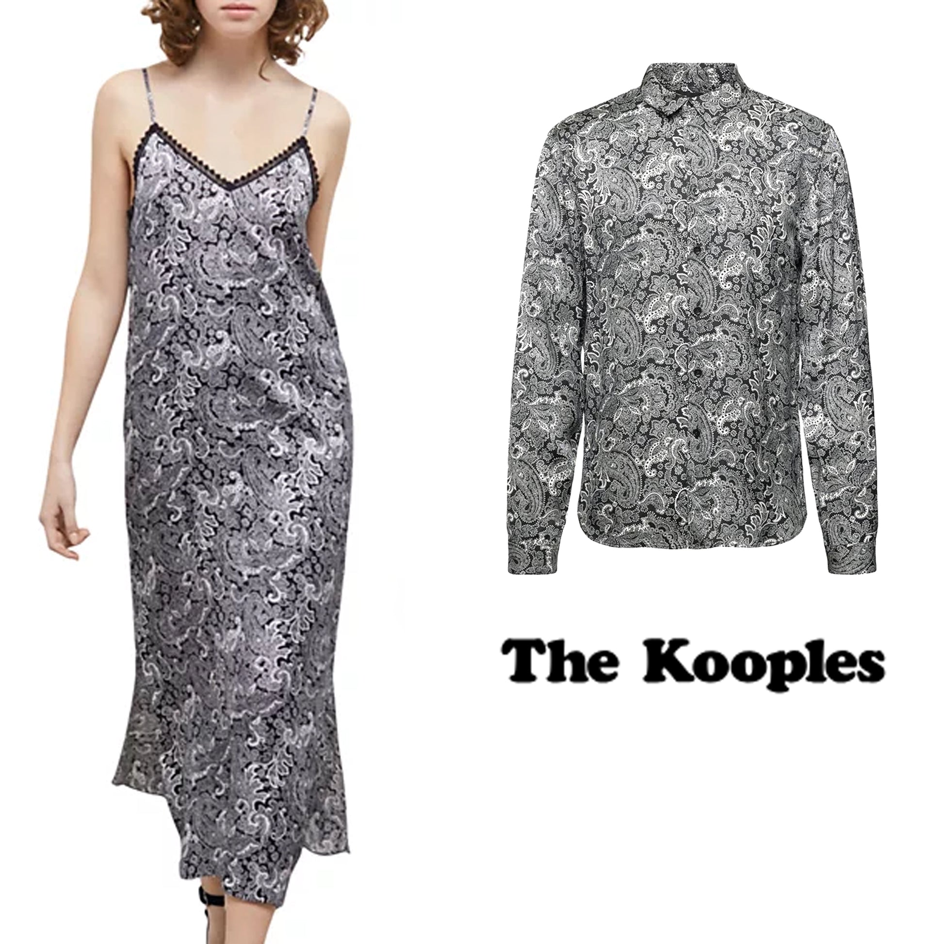 The Ko0ples 'deep mood' stretch cotton shirting