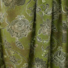 The Ko0ples 'olive paisley' viscose crinkle crepe