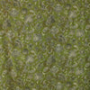 The Ko0ples 'olive paisley' viscose crinkle crepe
