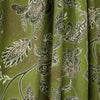 The Ko0ples 'olive paisley' viscose crinkle crepe