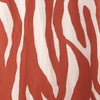 'zephyr' linen-look rayon woven - terracotta
