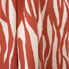 'zephyr' linen-look rayon woven - terracotta