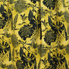 Dutch digital cotton knit 'golden floral' Oeko-Tex cert.