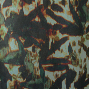 Italian 'floral dusk' Ecovero crepe woven