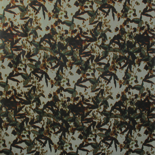 Italian 'floral dusk' Ecovero crepe woven