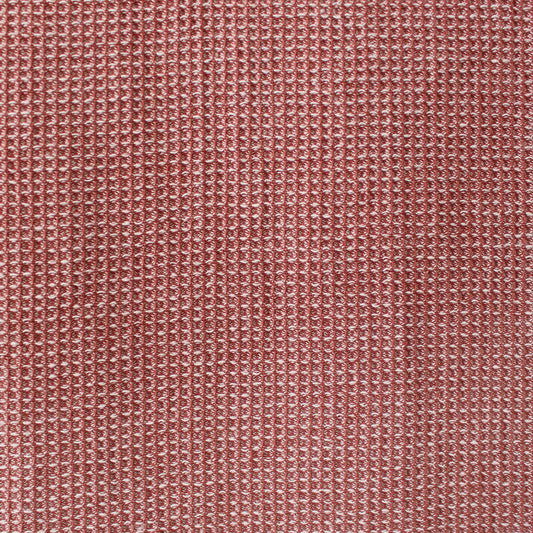 'gauffre' organic cotton waffle weave - rosewood