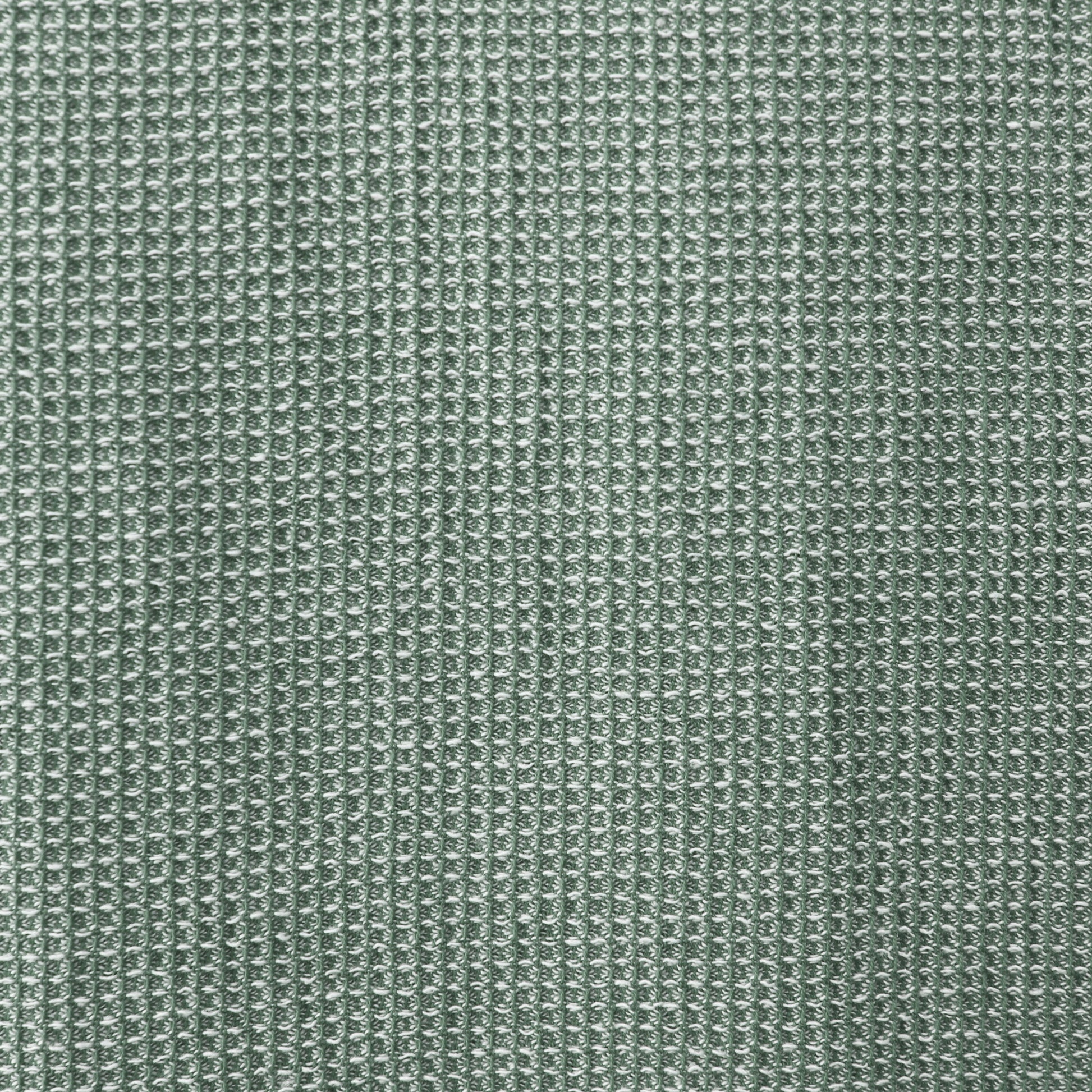 'gauffre' organic cotton waffle weave - sea pine