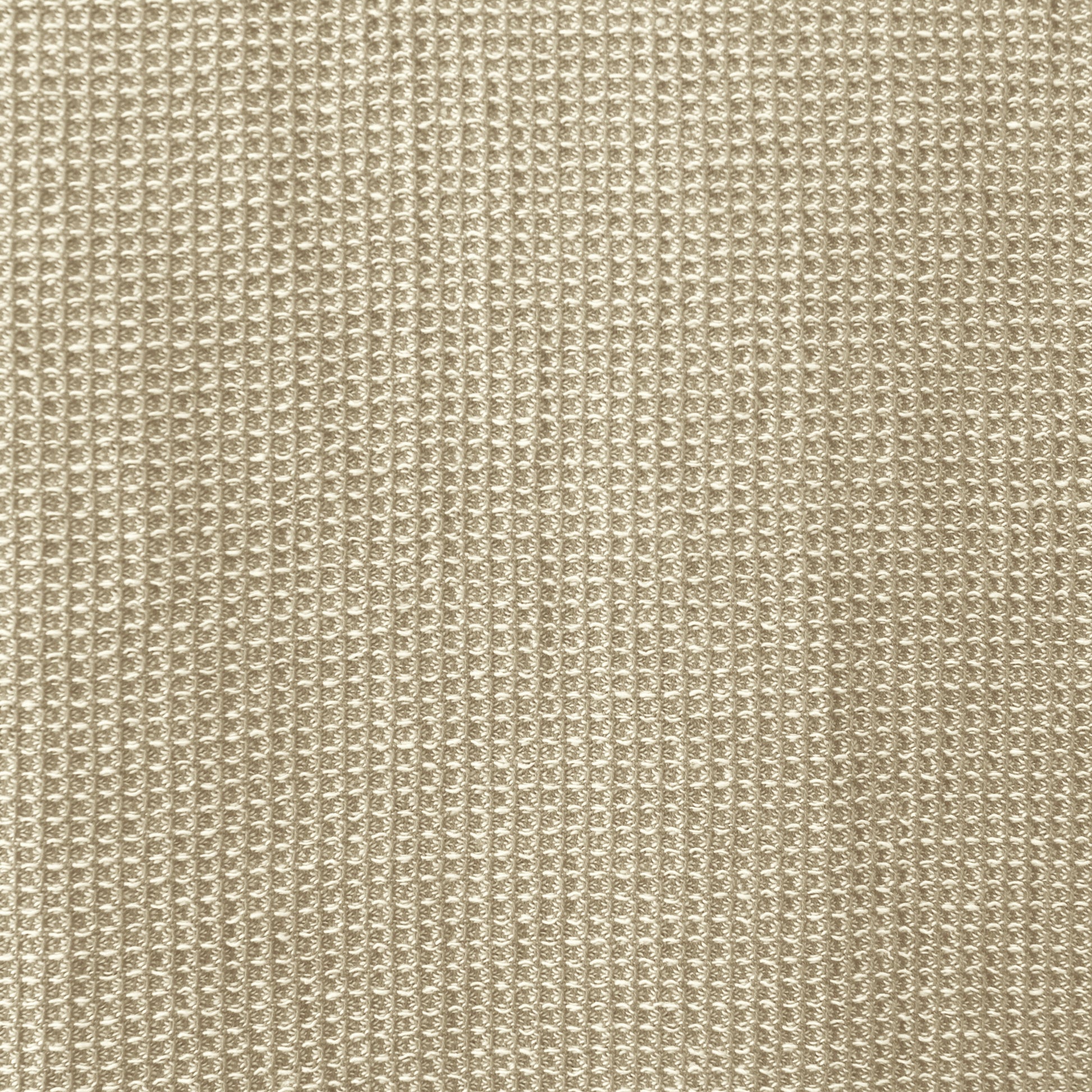 'gauffre' organic cotton waffle weave - sand