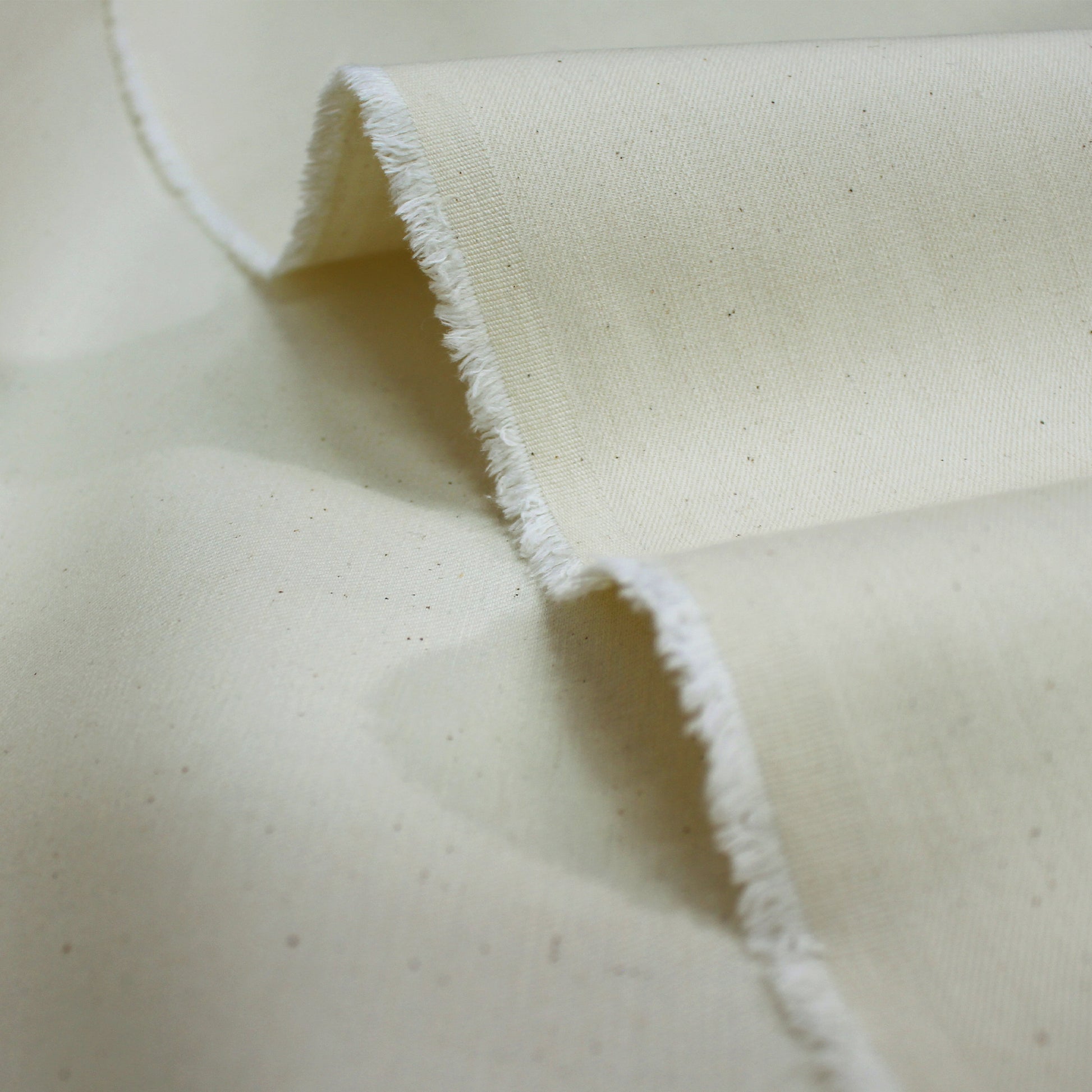 'easy rider' stretch cotton denim - raw and natural