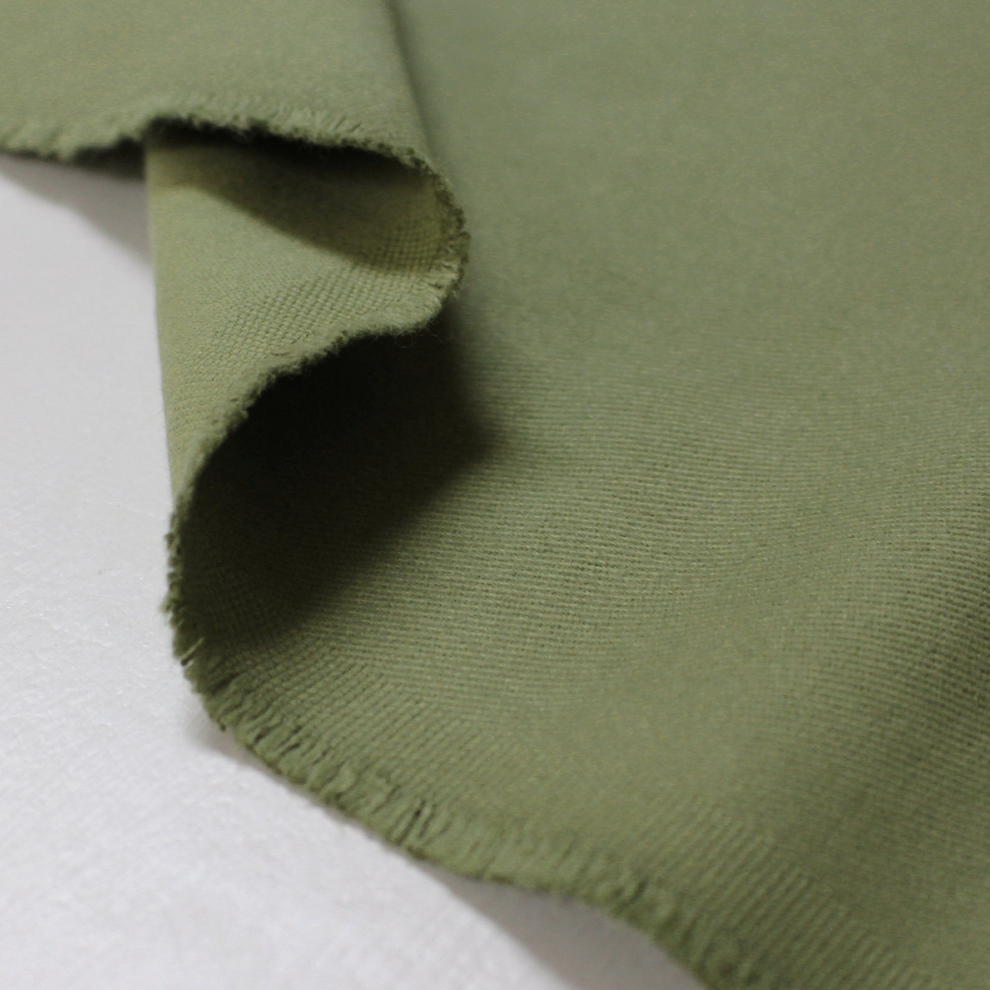 all-cotton 'Durango denim' - soft olive