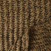 'brindle' wool blend chunky rib sweater knit